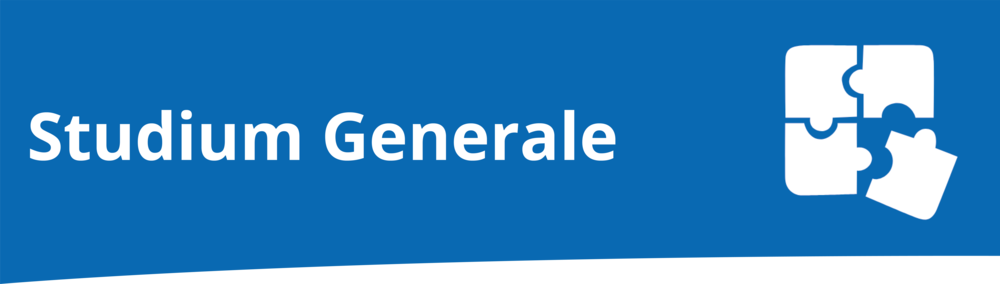 Banner mit der Aufschrift "Studium Generale"